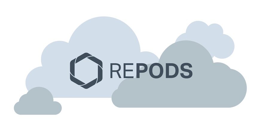 cloud computing and saas logo for repods